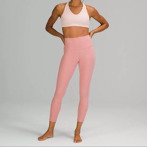lululemon Align 🌸 High-Rise Pant 25" Color: Pink Puff 🌸 Size 6